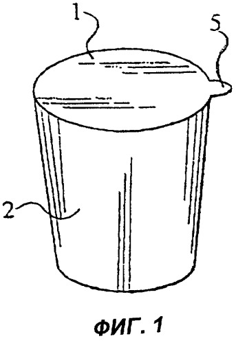 Крышка упаковочной тары, способ изготовления такой крышки и запечатанная ею упаковочная тара (патент 2312770)