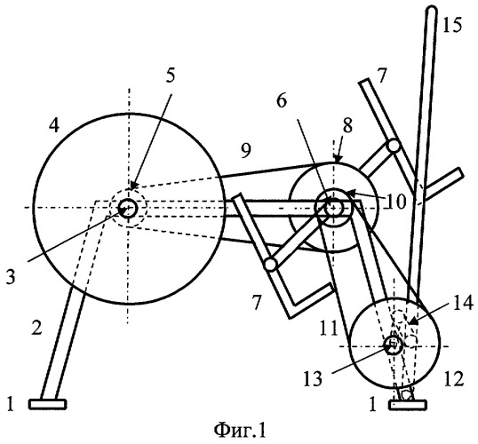 Велотренажер для восстановления двигательной активности ног (патент 2290241)