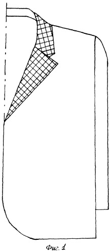 Способ построения шаблона воротника (патент 2295898)