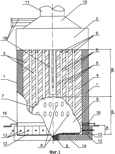 Способ варки шихты и устройство для его осуществления (патент 2441850)