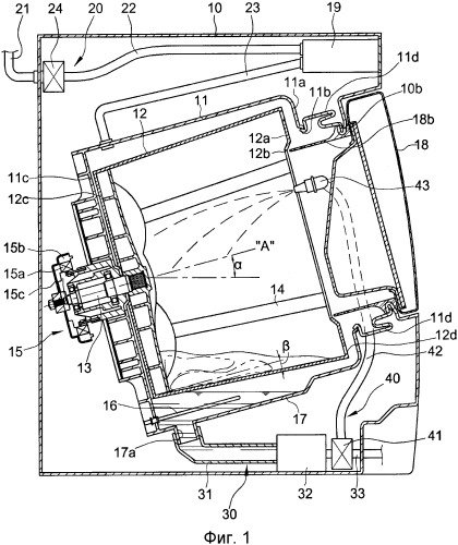 Стиральная машина и способ регулирования уровня воды в стиральной машине (варианты) (патент 2343239)