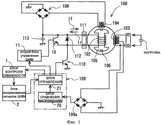 Устройство управления выходным напряжением электрогенератора (патент 2451388)