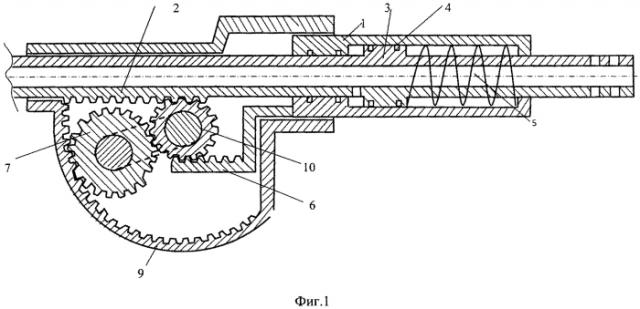 Устройство для уменьшения отдачи ручной пушки с предварительным выкатом ствола и инертного груза (патент 2567992)