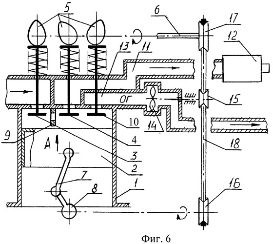Двигатель внутреннего сгорания (патент 2465469)