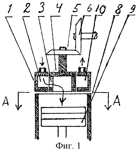 Газораспределительный механизм двигателя внешнего сгорания (патент 2287712)