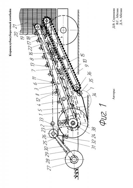 Корнеклубнеуборочный комбайн (патент 2626758)