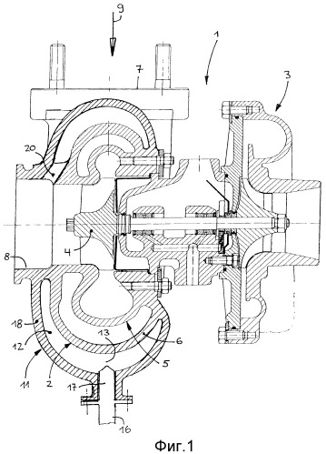 Двигатель внутреннего сгорания с турбонаддувом посредством турбокомпрессора, работающего на отработанных газах, с трубопроводом выхлопных газов и с nox-катализатором(ами) (патент 2404366)