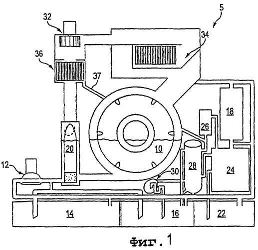 Сепаратор для системы сухой химической чистки изделий и способ отделения воды от силоксанового растворителя, используемого при сухой химической чистке (патент 2276212)