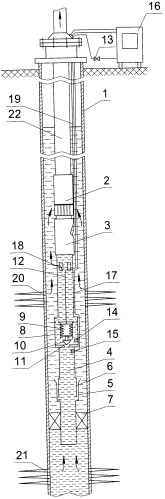 Скважинная насосная установка для одновременно-раздельной добычи нефти (патент 2503802)