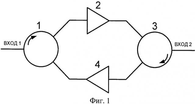 Двунаправленный свч усилитель (патент 2504895)