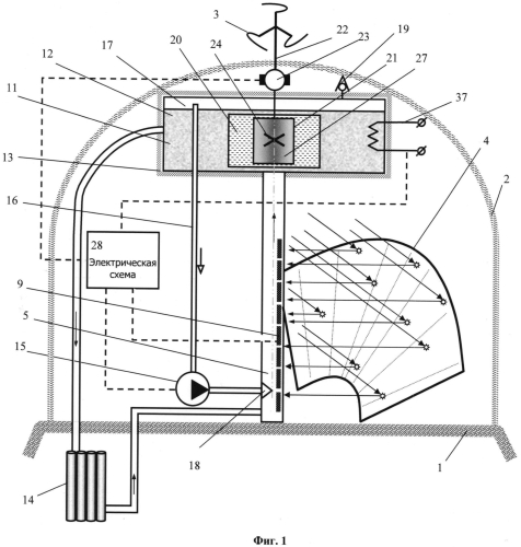 Комплекс автономного электротеплоснабжения здания (патент 2569403)