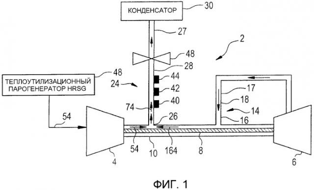 Паровая турбина и способ определения утечки в паровой турбине (патент 2485323)