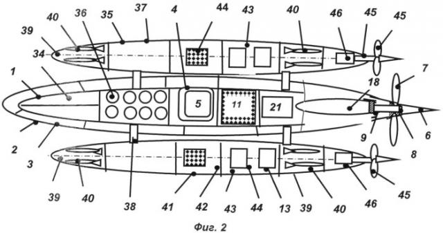 Атомная подводная лодка (патент 2494004)