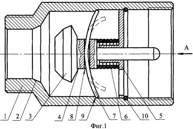 Автоматический термозапорный клапан (патент 2315222)