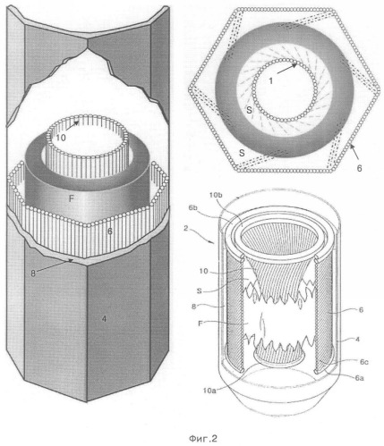 Топка бойлера, позволяющая избежать термического nox (патент 2355946)