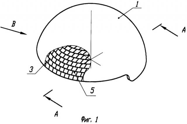 Бронешлем из полимерных композитов (патент 2329751)
