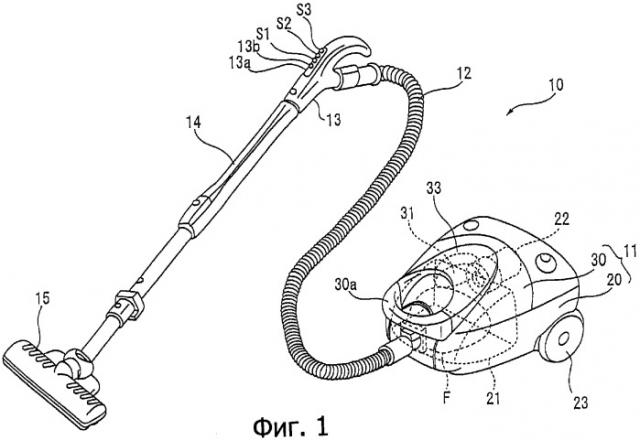 Электрический пылесос (патент 2330600)