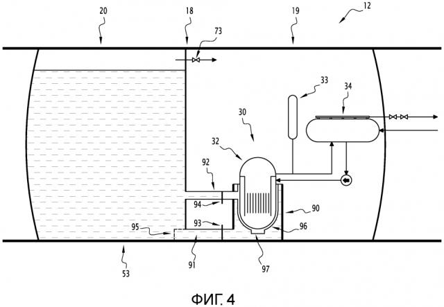 Погружной или подводный модуль для производства электрической энергии (патент 2606209)
