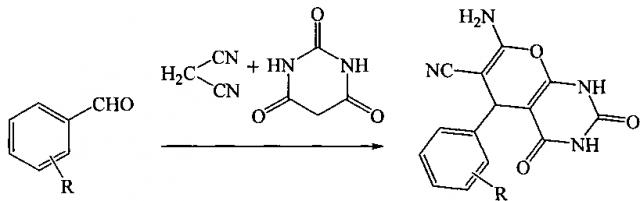 7-амино-2,2',4-триоксо-5'-фенил-1,1',2,2',3,4-гексагидроспиро{пирано[2,3-d]пиримидин-5,3'-пиррол}-6-карбонитрилы и способ их получения (патент 2604878)