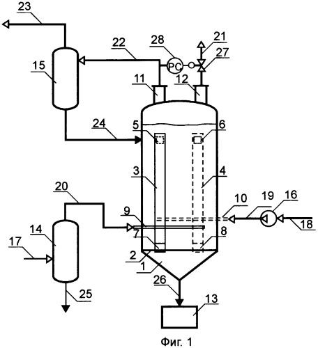 Установка для очистки газа от сероводорода (патент 2355629)