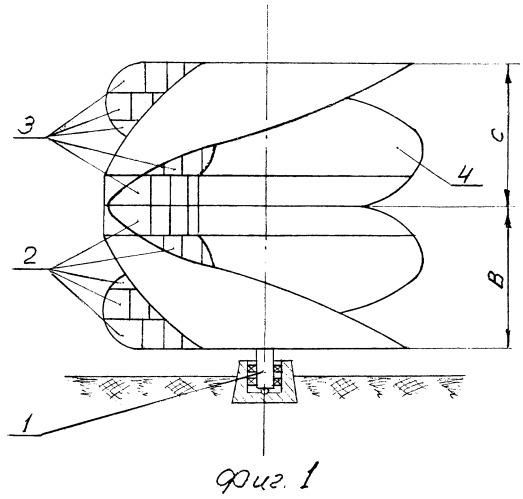 Ветродвигатель (патент 2285148)