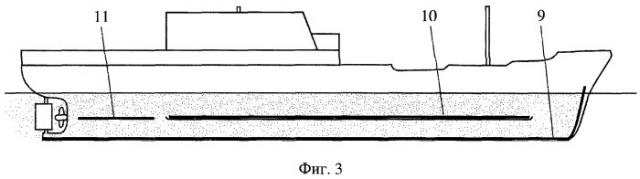Способ снижения подводного шума судов и устройство для его осуществления (патент 2456681)