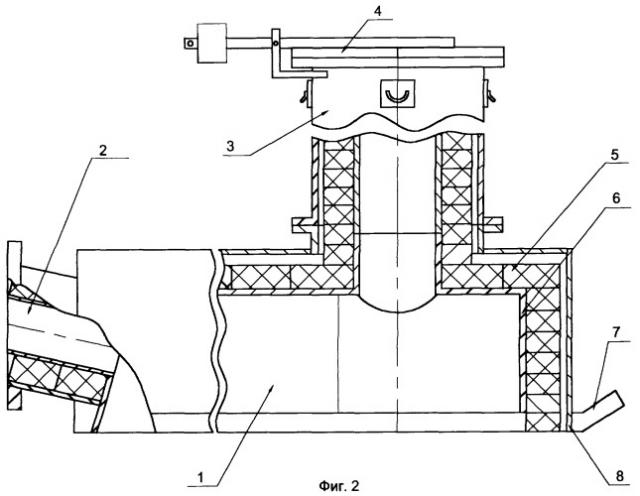 Устройство для сбора горячего газа (патент 2244018)