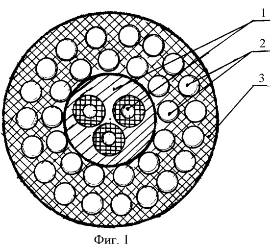 Геофизический бронированный кабель для исследования нефтяных и газовых скважин (патент 2344505)