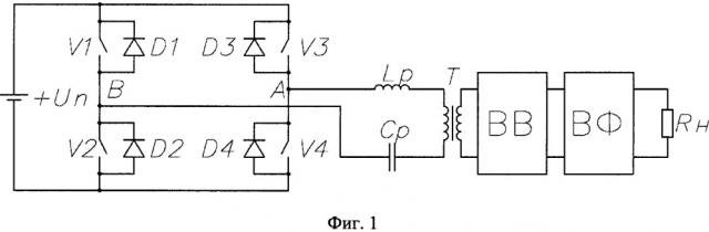 Способ широтно-импульсного регулирования резонансного преобразователя с фазовой автоподстройкой частоты коммутации (патент 2661495)