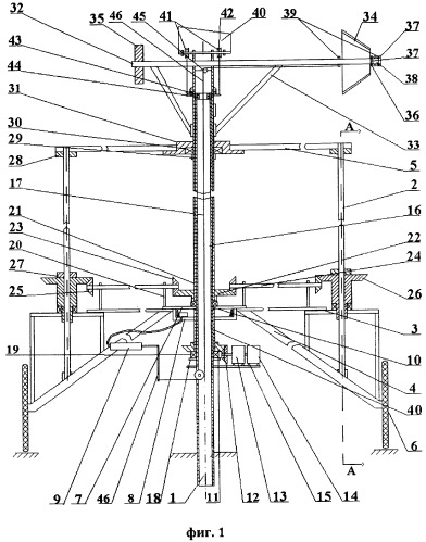 Ветродвигатель (патент 2318132)