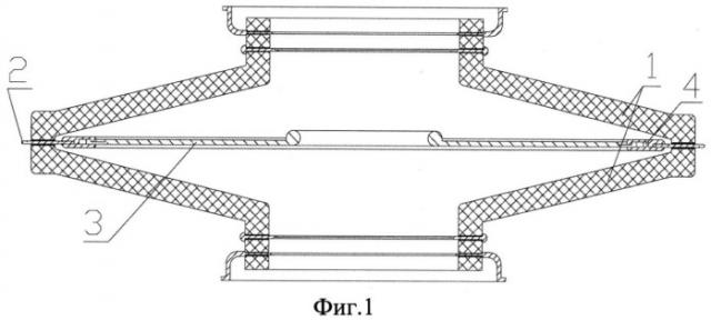 Осесимметричный изоляторный узел нейтронной трубки (патент 2545131)