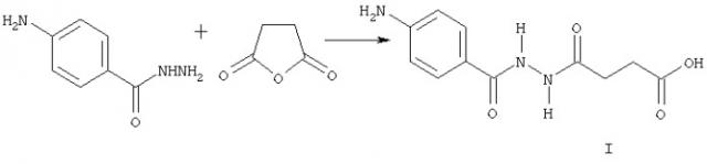 Парааминобензоилгидразид янтарной кислоты - противодиабетическое средство с иммуномодулирующими свойствами (патент 2303443)