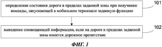 Способ и устройство для оповещения о состоянии дороги (патент 2634795)