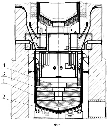 Устройство локализации и охлаждения кориума ядерного реактора (патент 2514419)