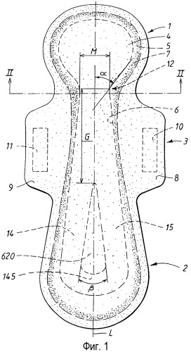 Адсорбирующее изделие с улучшенной прилегаемостью (патент 2305527)