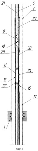 Способ одновременной раздельной эксплуатации двух пластов скважины дифференциальным насосом с приводом на устье (патент 2368806)