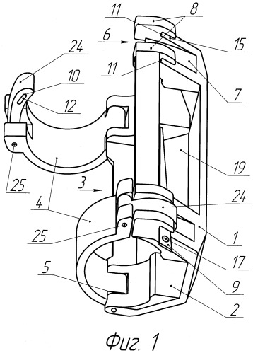 Устройство крепления кабеля к колонне насосно-компрессорных труб (патент 2388897)