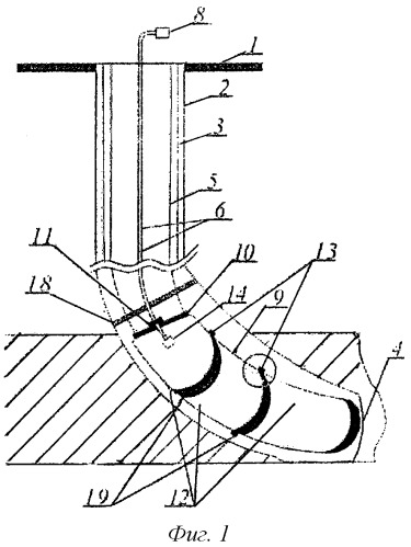 Скважинный нагреватель для наклонно пробуренных и выполаживающихся скважин (патент 2491412)