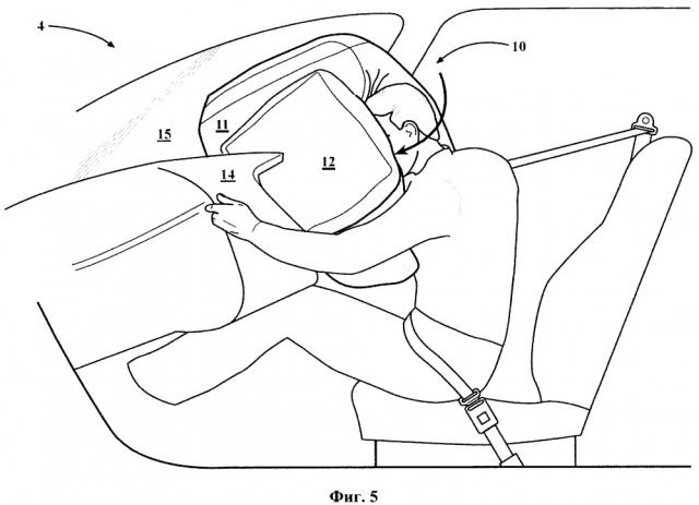 Подушка безопасности для транспортного средства (патент 2658534)