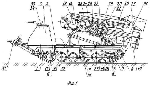 Котлованная машина (патент 2485253)