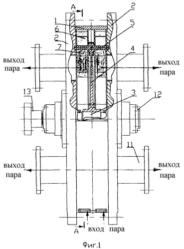 Паровая турбина (патент 2312992)