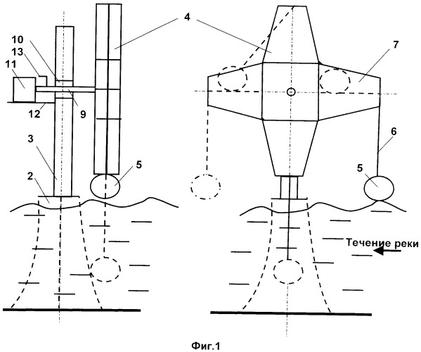 Генератор гидроэлектроэнергии (патент 2518011)