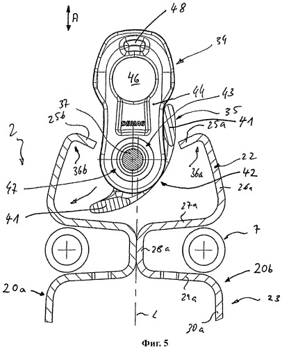 Устройство соединения подвески с направляющей (патент 2534205)