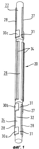 Телескопическая буровая колонна (патент 2260666)