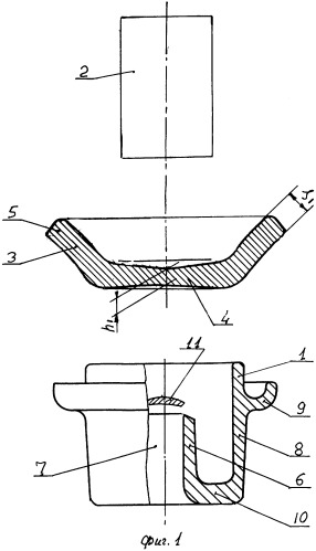 Способ изготовления полуфабриката колеса транспортного средства, например фрагмента сборного колеса (патент 2317175)
