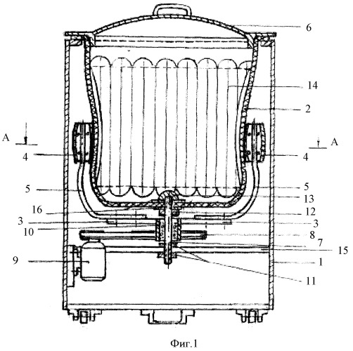 Стиральная машина (патент 2380462)