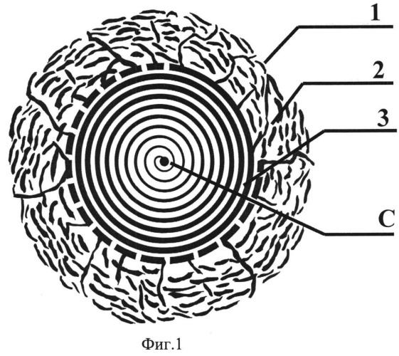 Аккумулирующий материал для насыщения атомарными веществами и способ его получения (патент 2528775)