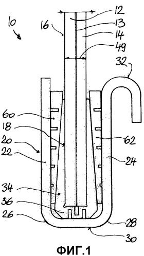 Перила со стеклянными панелями (патент 2471940)