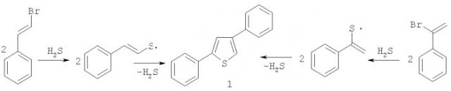 Способ получения 2,4-дифенилтиофена (патент 2321587)