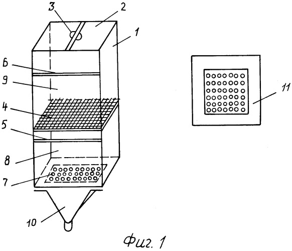 Устройство аппарата и технологический процесс получения кремниевой воды способом фильтрации (патент 2258042)